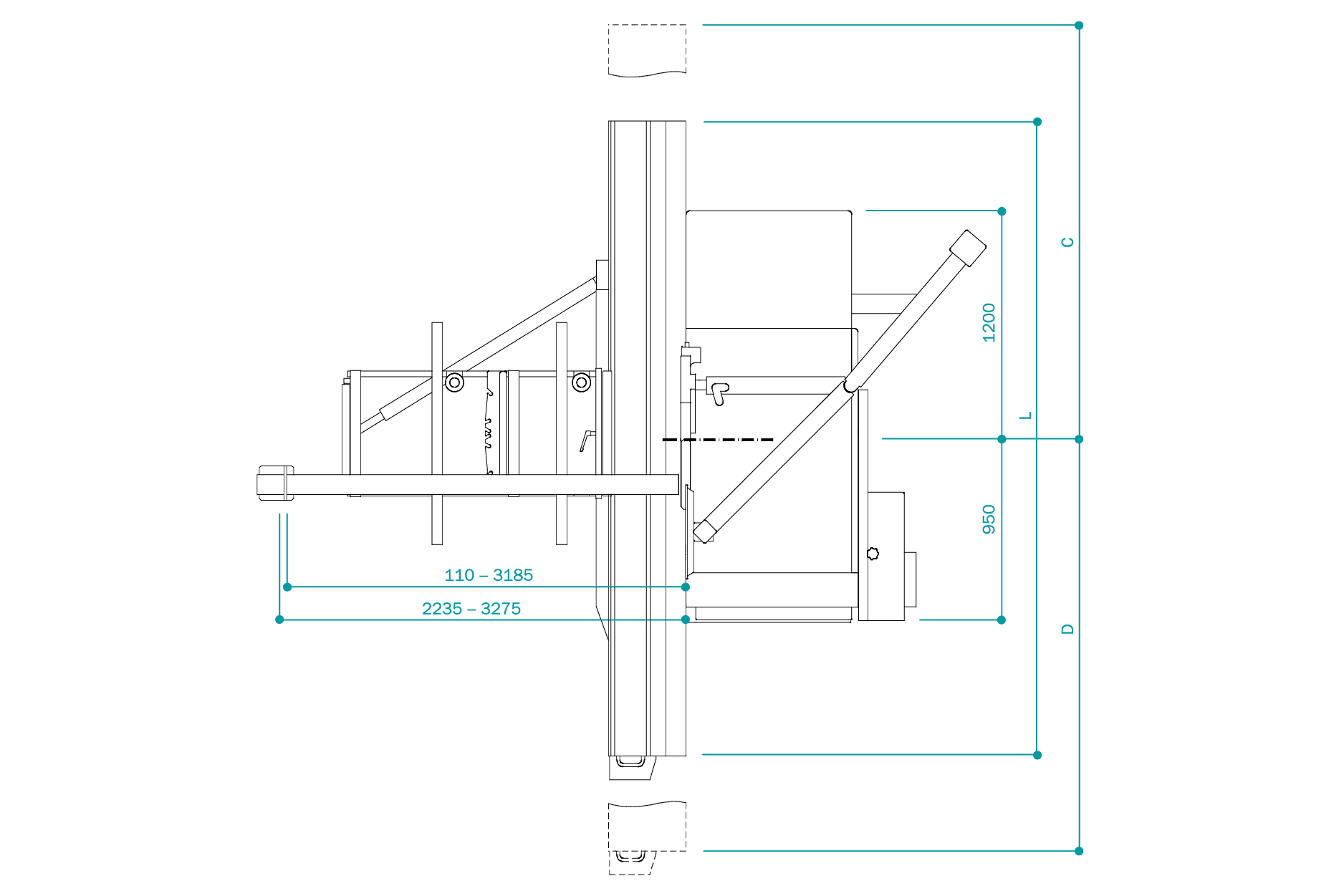 formatkreissaegen t77 draufsicht