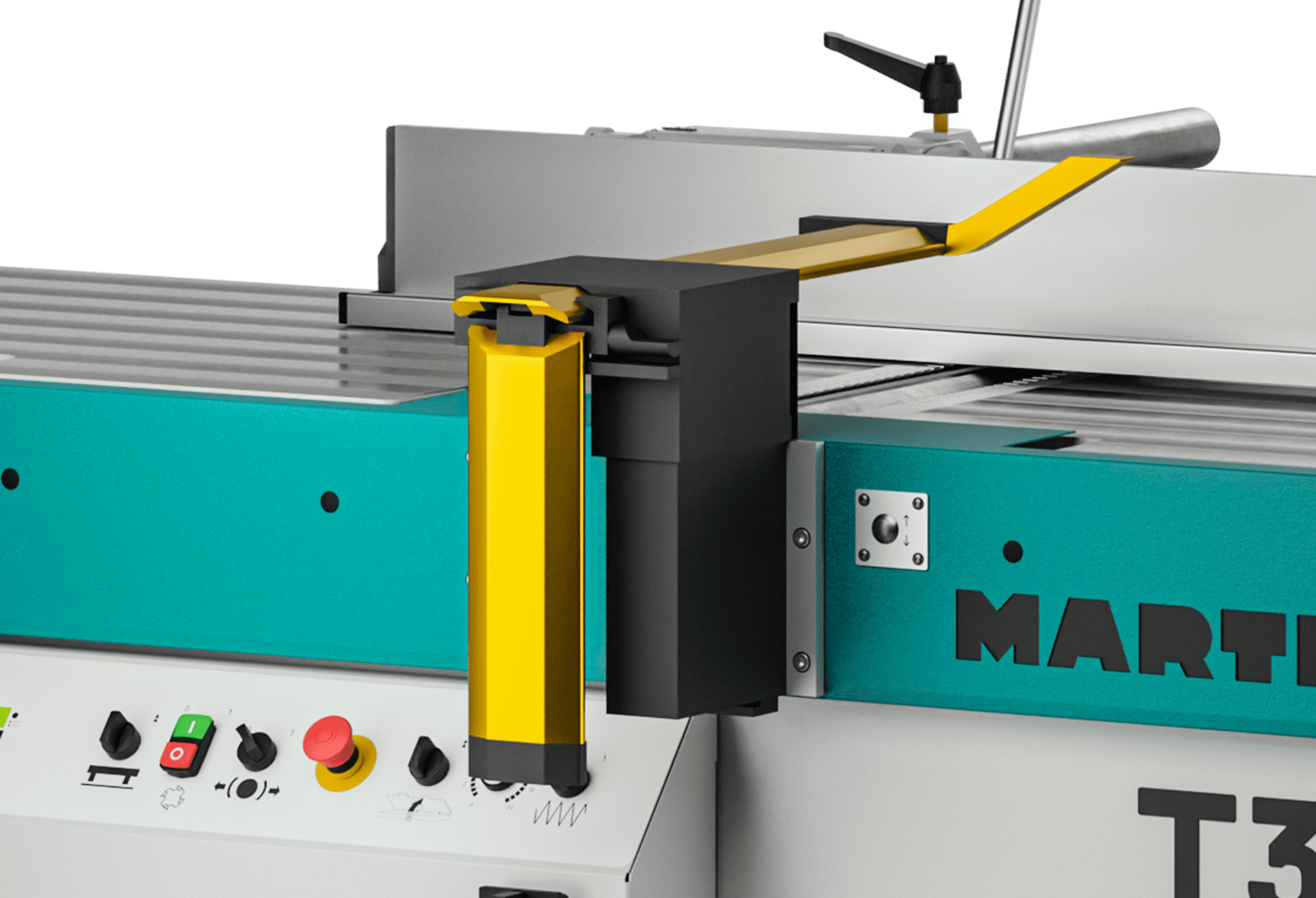 Suvamatic Brückenschutz an T32 Hobelmaschine von MARTIN