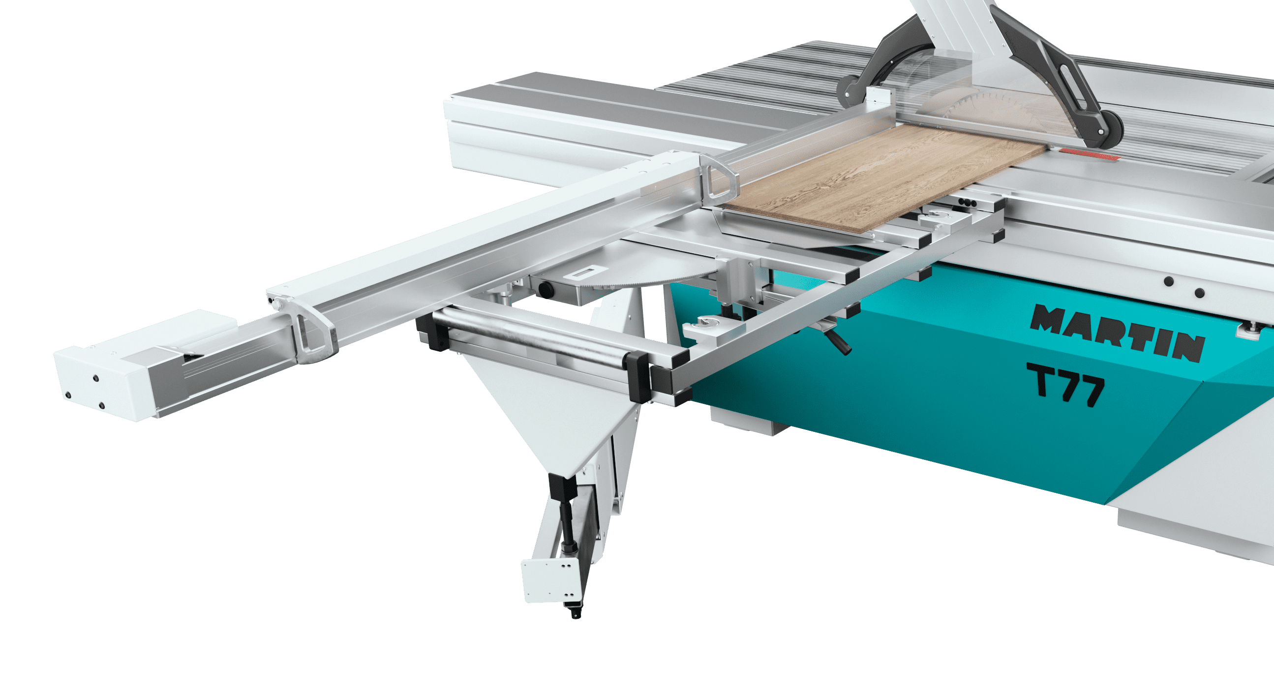 MARTIN Formatkreissäge T77 motorischer Längenanschlag
