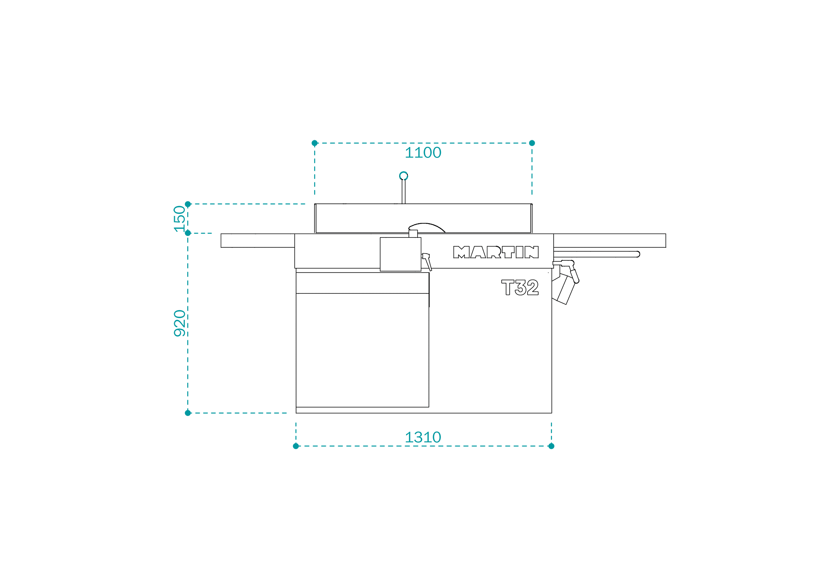 MARTIN_Skizze_T32_Frontal