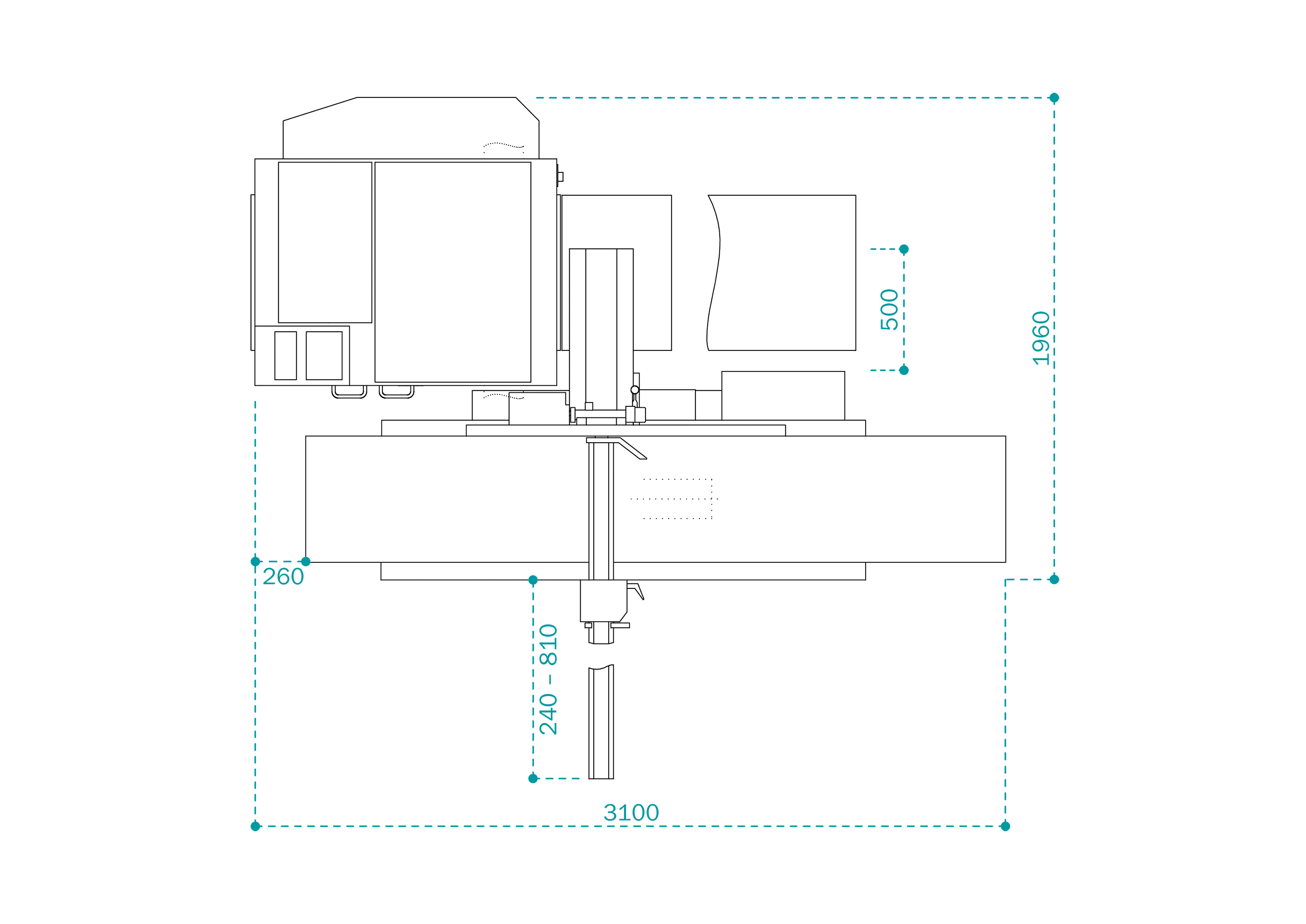 Dégauchisseuse pour bois - T54 - Otto Martin Maschinenbau